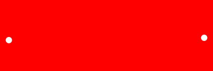 2"x6" DurMark Red to White - Grizzly Designs