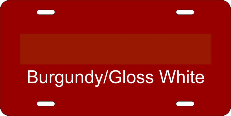 Custom Laser Engraved License Plates - Grizzly Designs