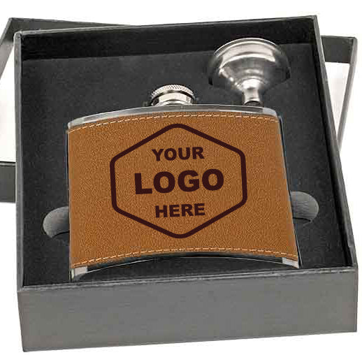 6 OZ Flask with Funnel Gift Set - Grizzly Designs