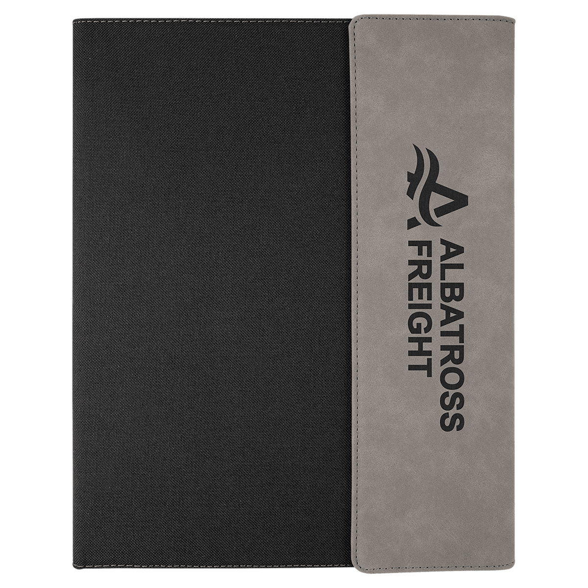 Leatherette / Canvas Portfolio with Notepad - Grizzly Designs