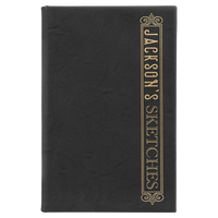 Leatherette Sketch Book - Grizzly Designs