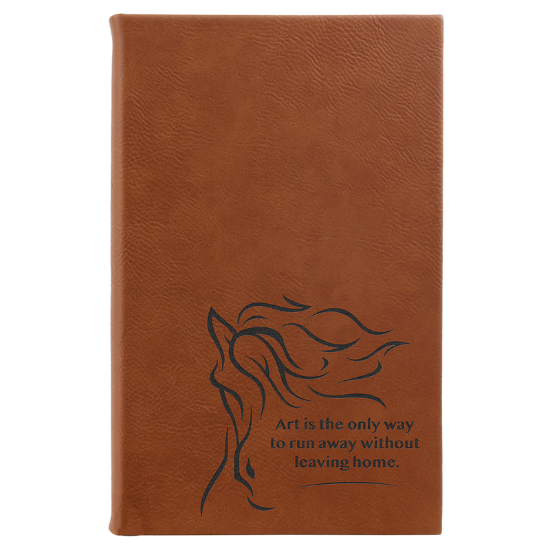 Leatherette Sketch Book - Grizzly Designs
