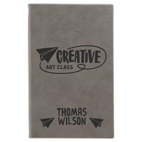 Leatherette Sketch Book - Grizzly Designs