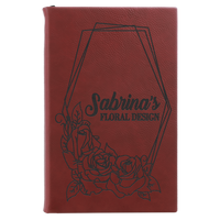 Leatherette Sketch Book - Grizzly Designs
