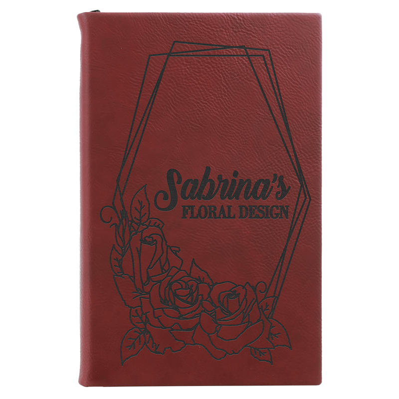 Leatherette Sketch Book - Grizzly Designs