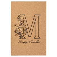 Leatherette Sketch Book - Grizzly Designs