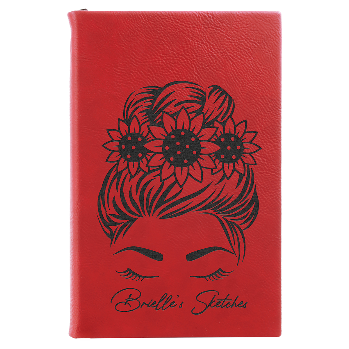 Leatherette Sketch Book - Grizzly Designs