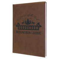 Leatherette Journal - Grizzly Designs