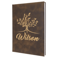 Leatherette Sketch Book - Grizzly Designs