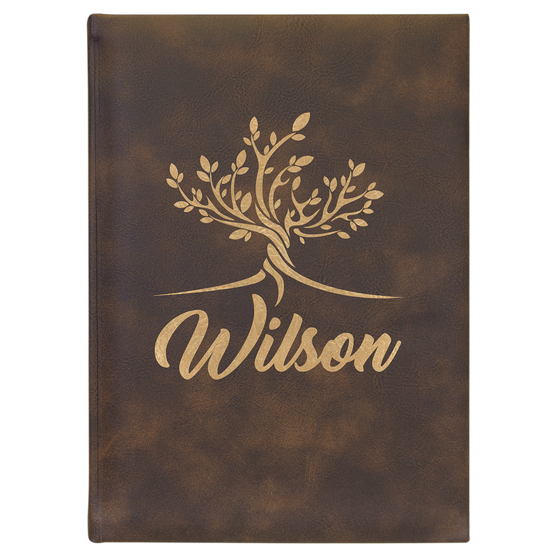 Leatherette Sketch Book - Grizzly Designs