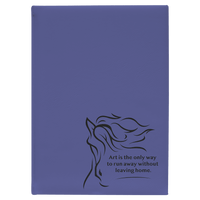 Leatherette Sketch Book - Grizzly Designs