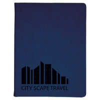 Leatherette Portfolio with Notepad - Grizzly Designs