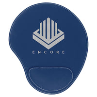 Leatherette Mouse Pad with Wrist Support - Grizzly Designs
