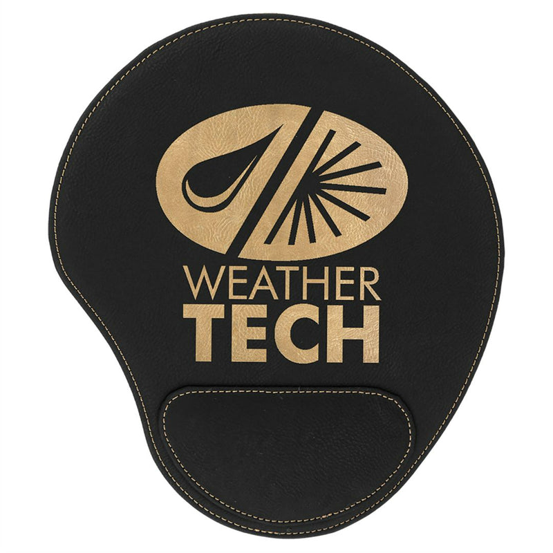 Leatherette Mouse Pad with Wrist Support - Grizzly Designs