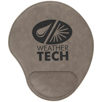 Leatherette Mouse Pad with Wrist Support - Grizzly Designs