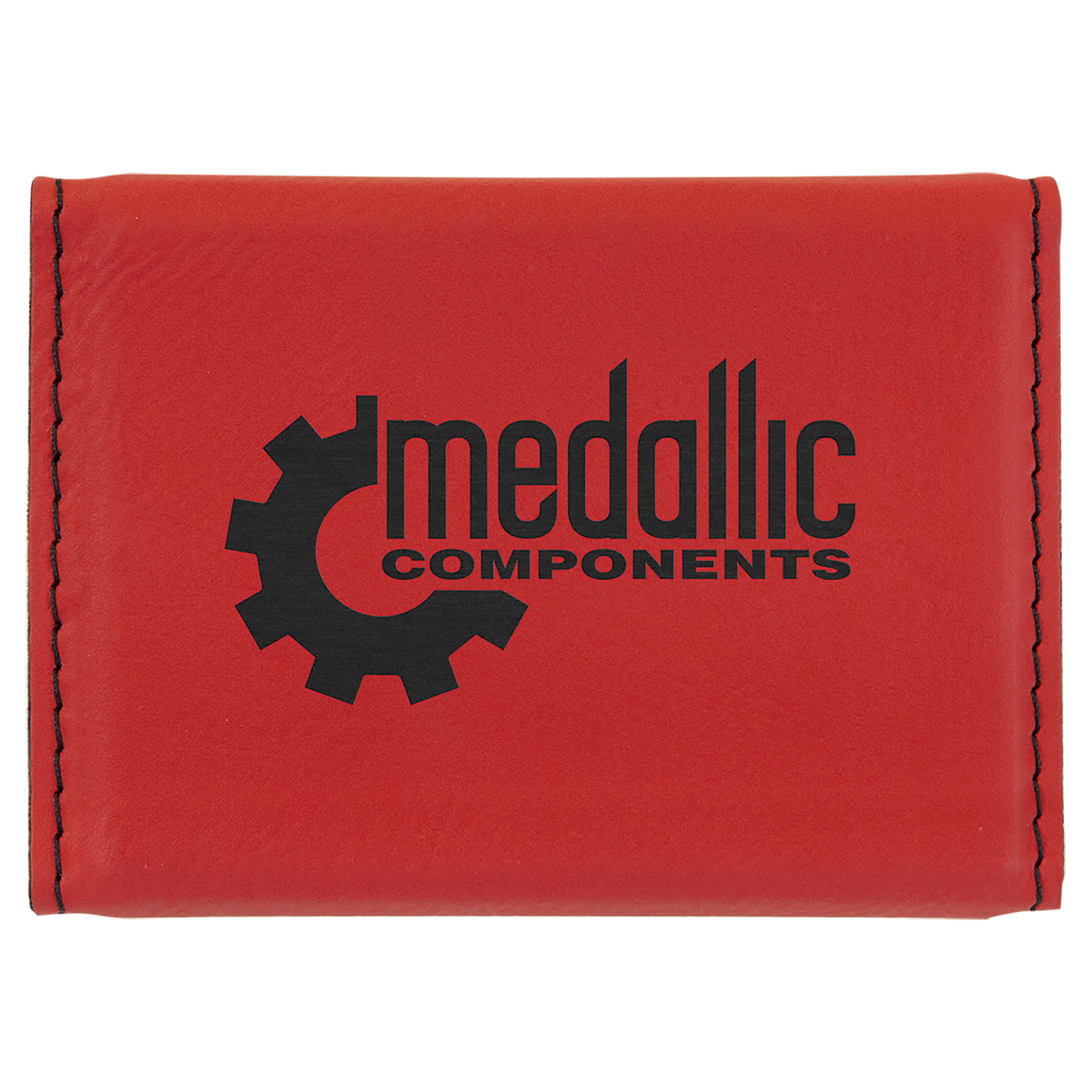 Leatherette Hard Business Card Holder - Grizzly Designs