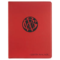 Leatherette Portfolio with Notepad - Grizzly Designs