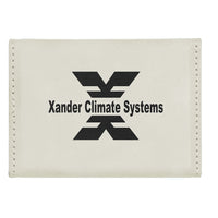 Leatherette Hard Business Card Holder - Grizzly Designs