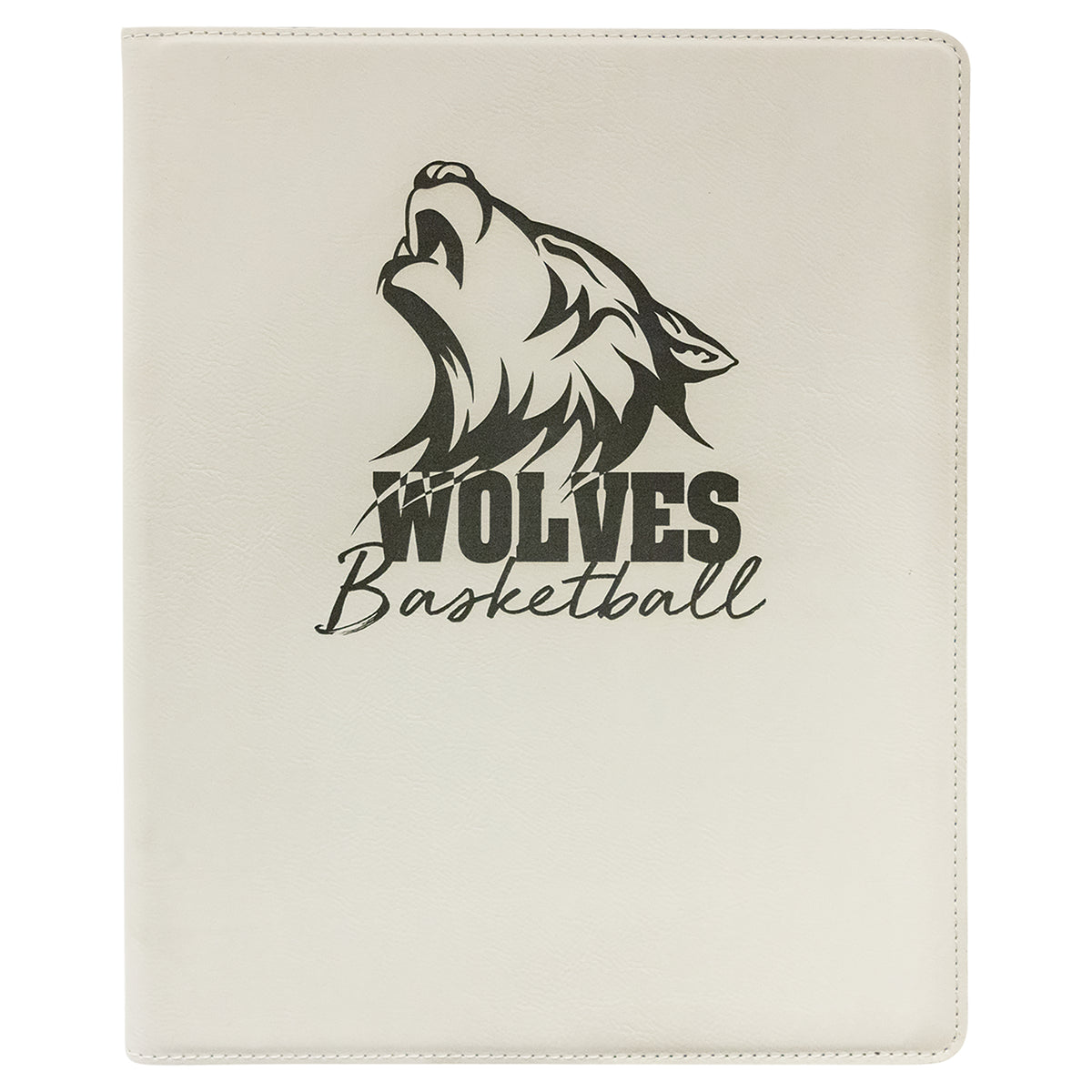 Leatherette Portfolio with Notepad - Grizzly Designs