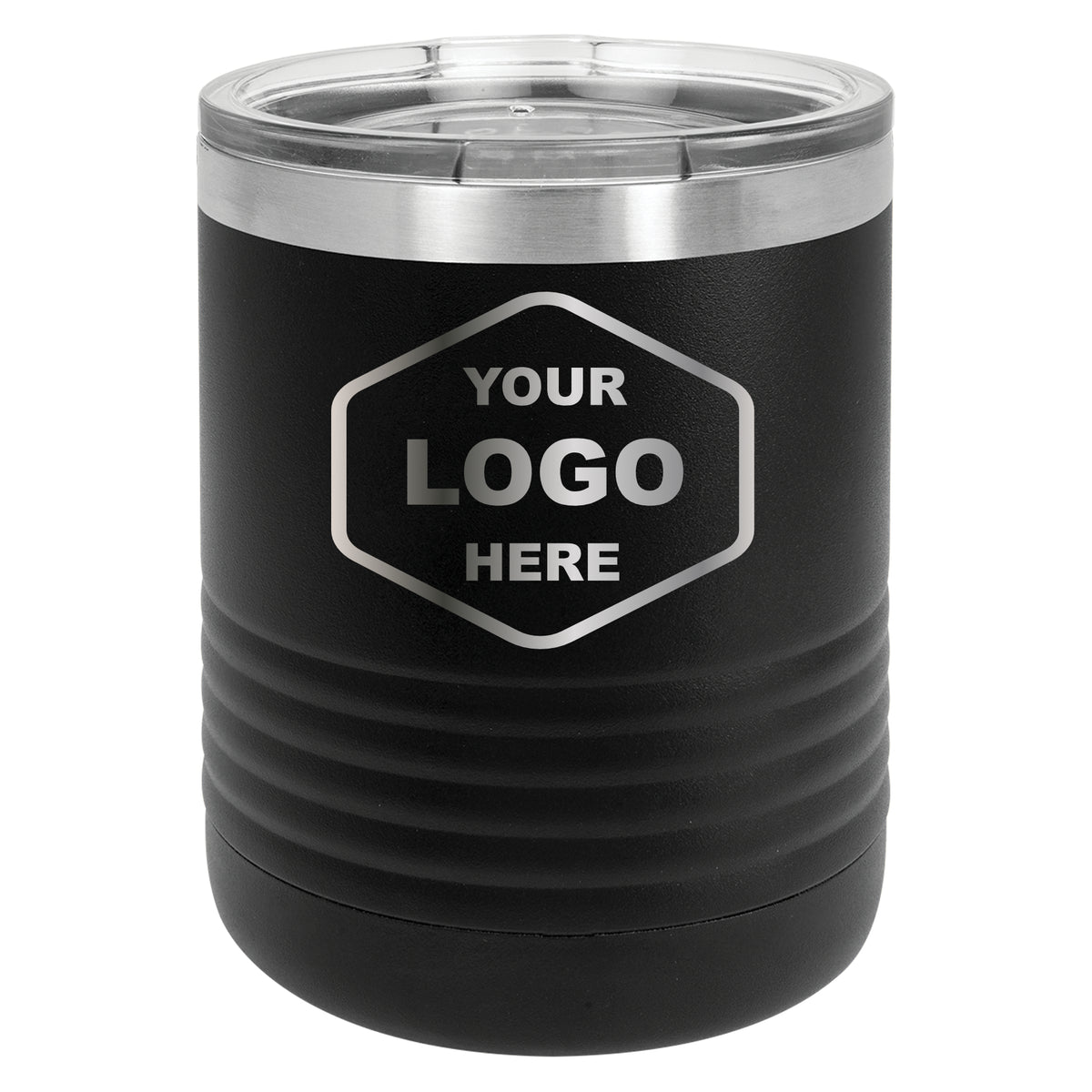 10 OZ Custom Laser Engraved "Rocks" Tumblers - Grizzly Designs