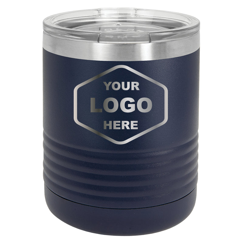 10 OZ Custom Laser Engraved "Rocks" Tumblers - Grizzly Designs