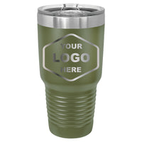30 OZ Custom Laser Engraved Tumblers - Grizzly Designs