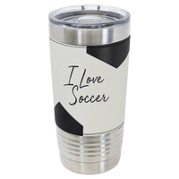 20 OZ "Specialty" Leatherette Laser Engraved Tumbler - Grizzly Designs