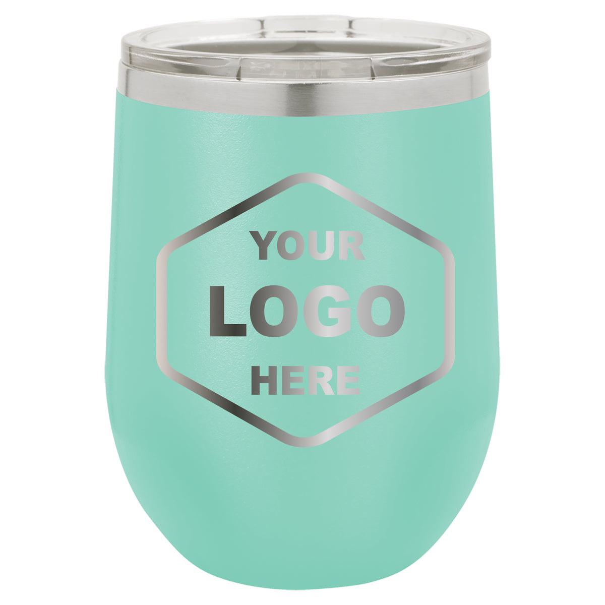 12 OZ Custom Laser Engraved Wine Tumbler - Grizzly Designs