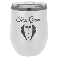 12 OZ Custom Laser Engraved "Specialty" Wine Tumbler - Grizzly Designs