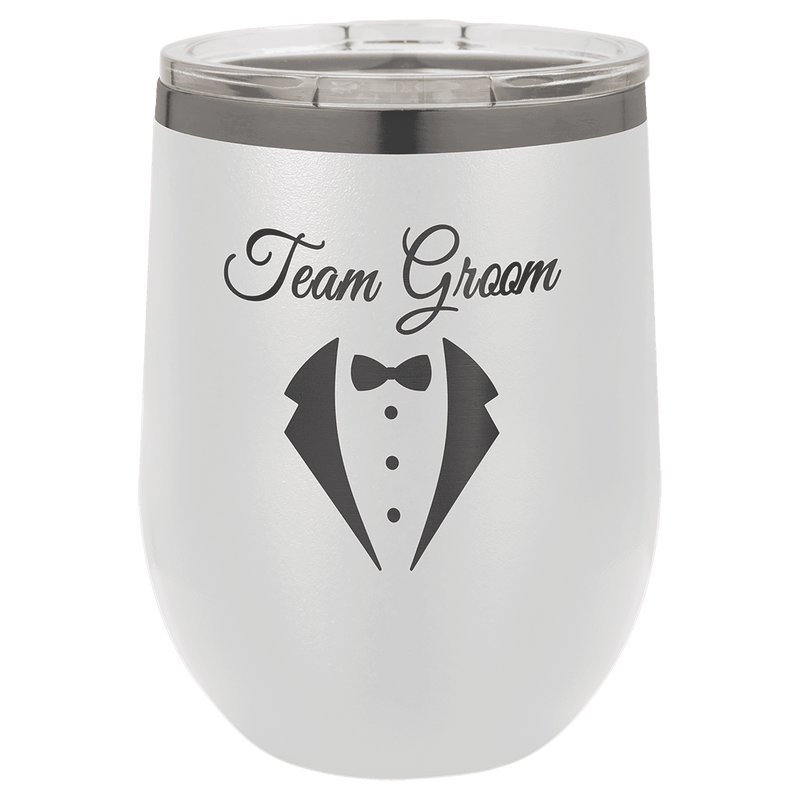 12 OZ Custom Laser Engraved "Specialty" Wine Tumbler - Grizzly Designs