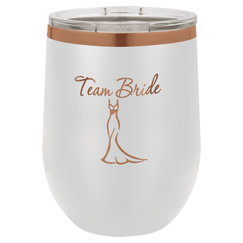 12 OZ Custom Laser Engraved "Specialty" Wine Tumbler - Grizzly Designs