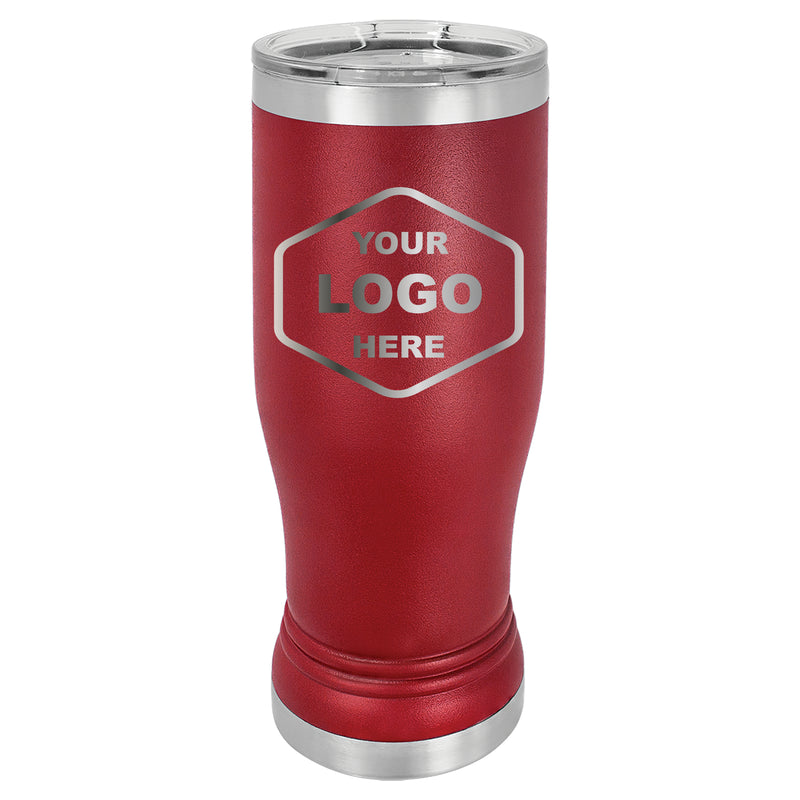 20 OZ Custom Laser Engraved Pilsner - Grizzly Designs