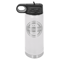 20 OZ Laser Engraved Water Bottle - Grizzly Designs