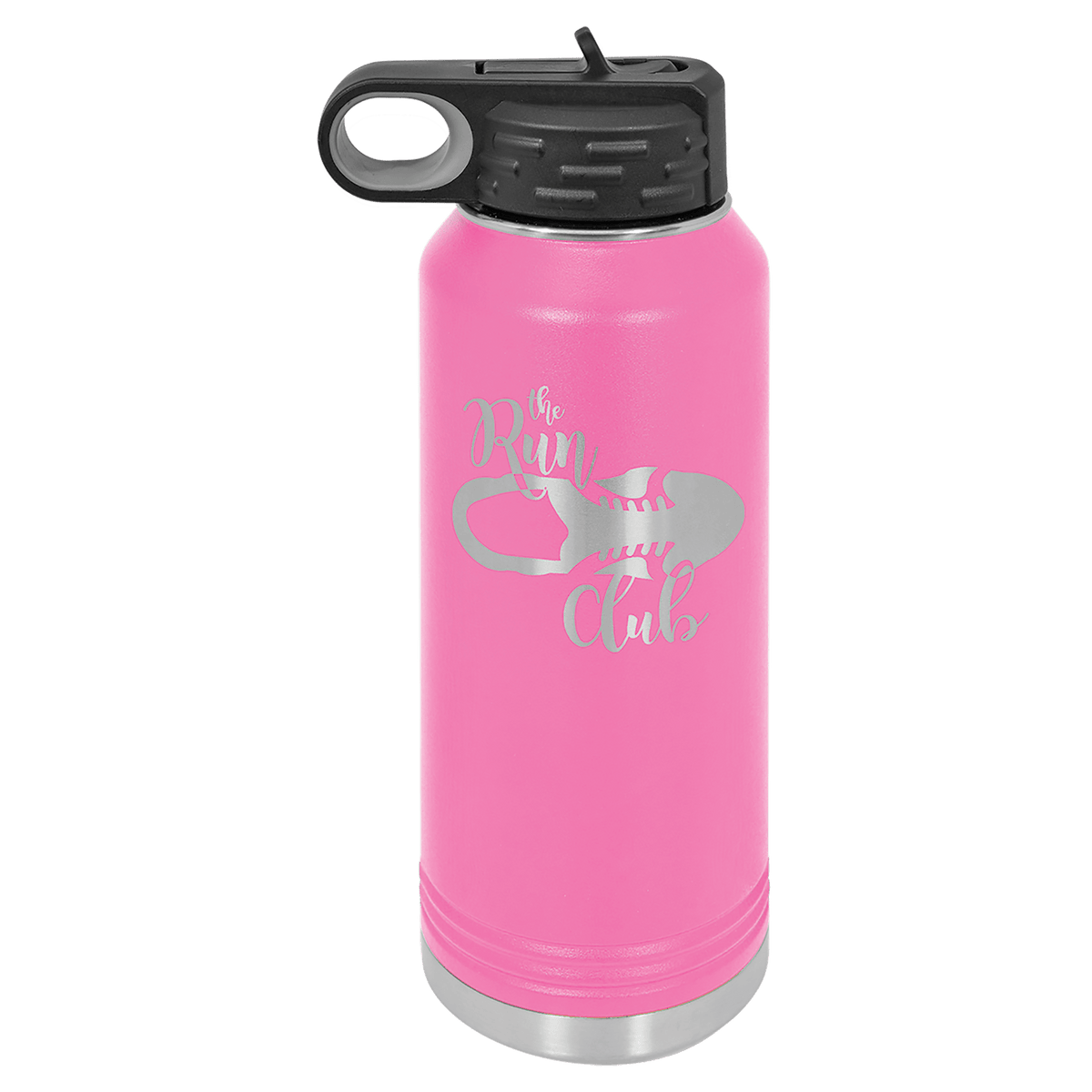 32 OZ Laser Engraved Water Bottle - Grizzly Designs
