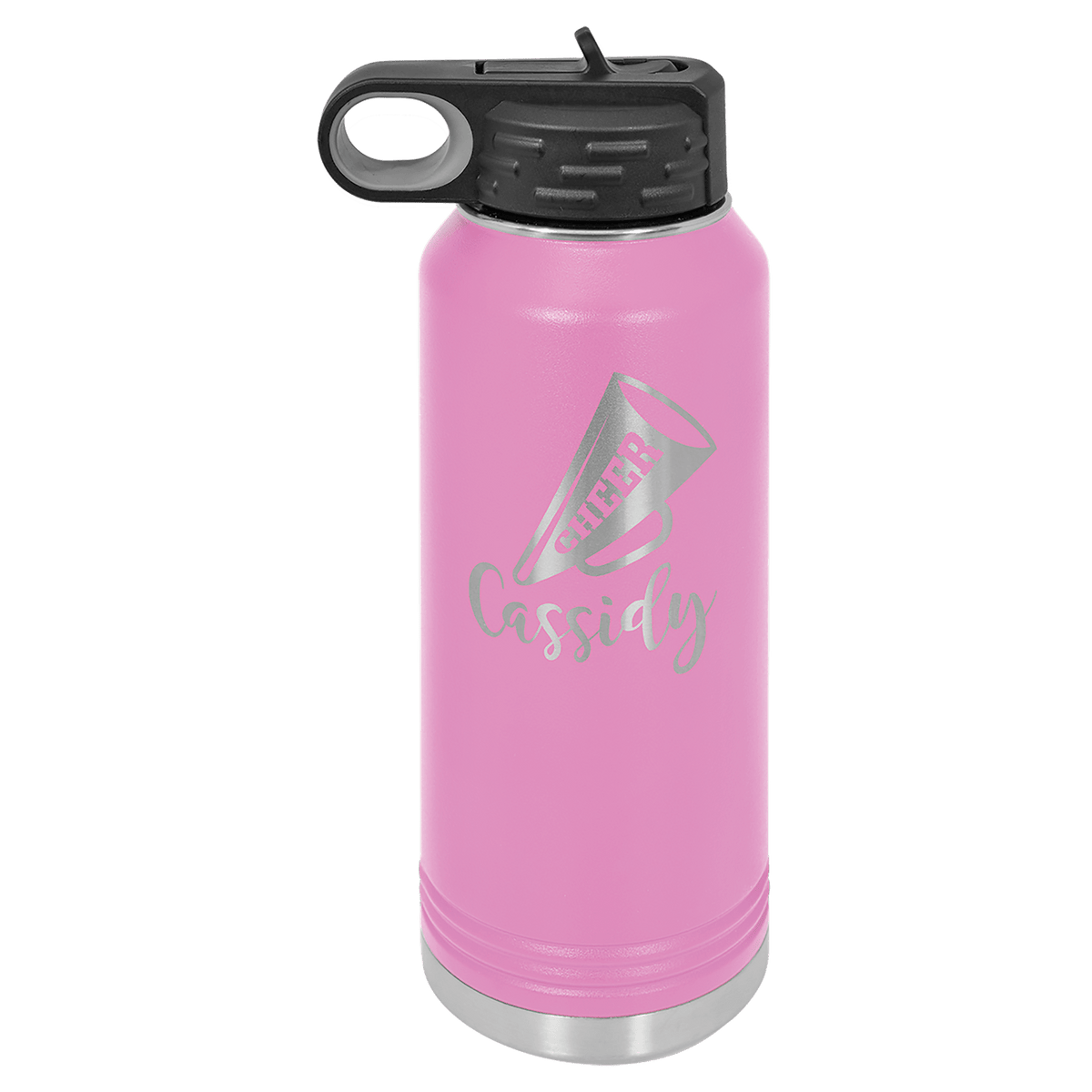 32 OZ Laser Engraved Water Bottle - Grizzly Designs