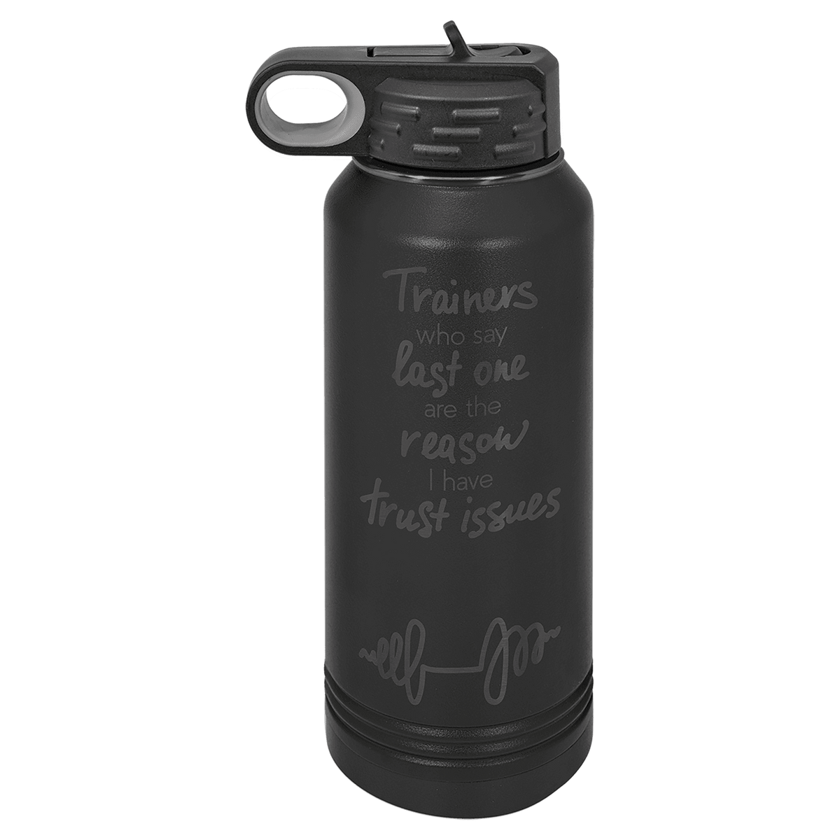 32 OZ "Specialty" Laser Engraved Water Bottles - Grizzly Designs