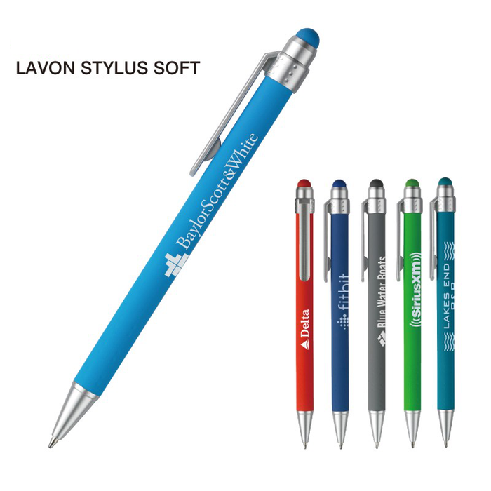 Lavon Stylus Soft Ballpoint Pen - Grizzly Designs