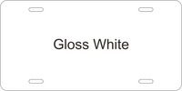 Custom Laser Engraved License Plates - Grizzly Designs